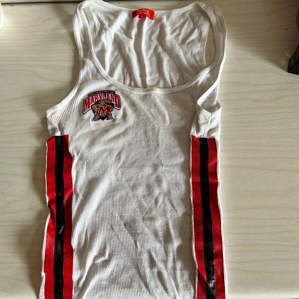UMD - University of Maryland - Butter Tank - Size Medium
